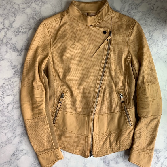denham leather jacket